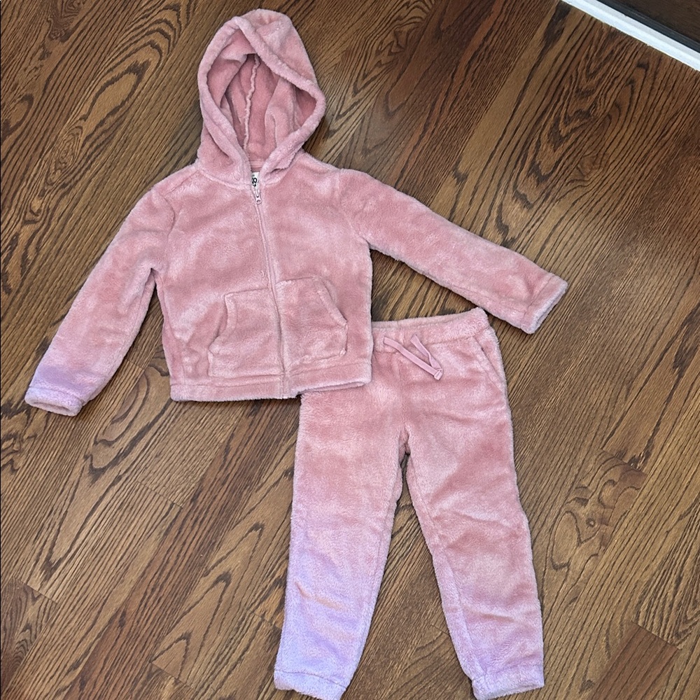 OshKosh B'gosh Soft Pink Hoodie and Joggers Set